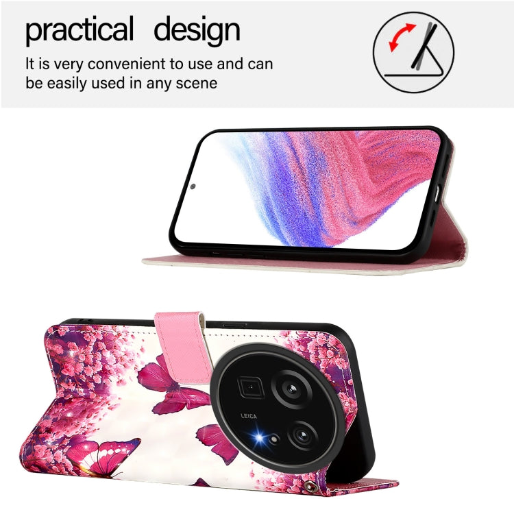 For Sharp Aquos R9 Pro SH-54E 3D Painting Horizontal Flip Leather Phone Case