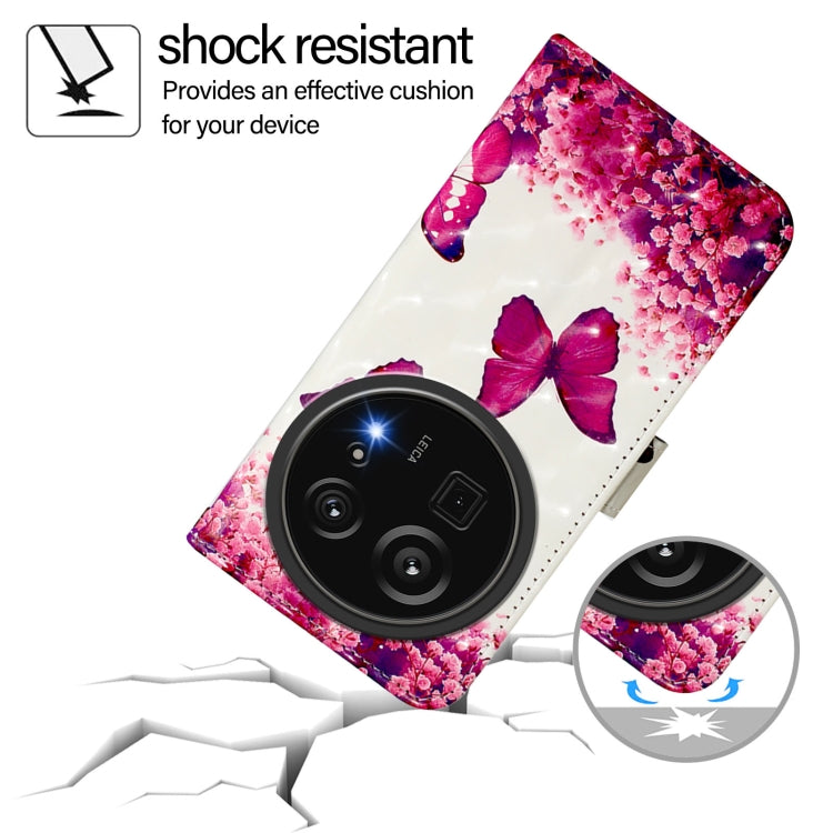 For Sharp Aquos R9 Pro SH-54E 3D Painting Horizontal Flip Leather Phone Case