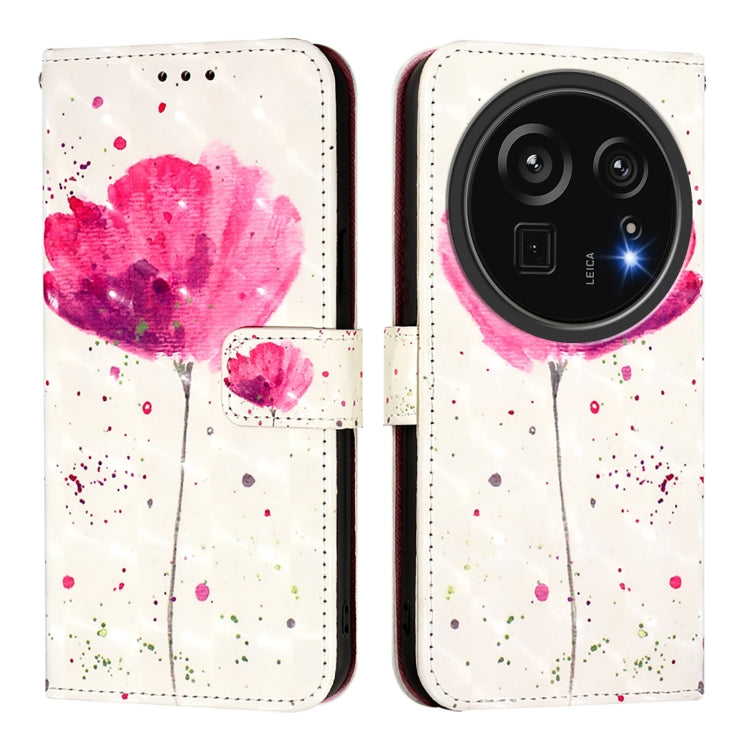 For Sharp Aquos R9 Pro SH-54E 3D Painting Horizontal Flip Leather Phone Case