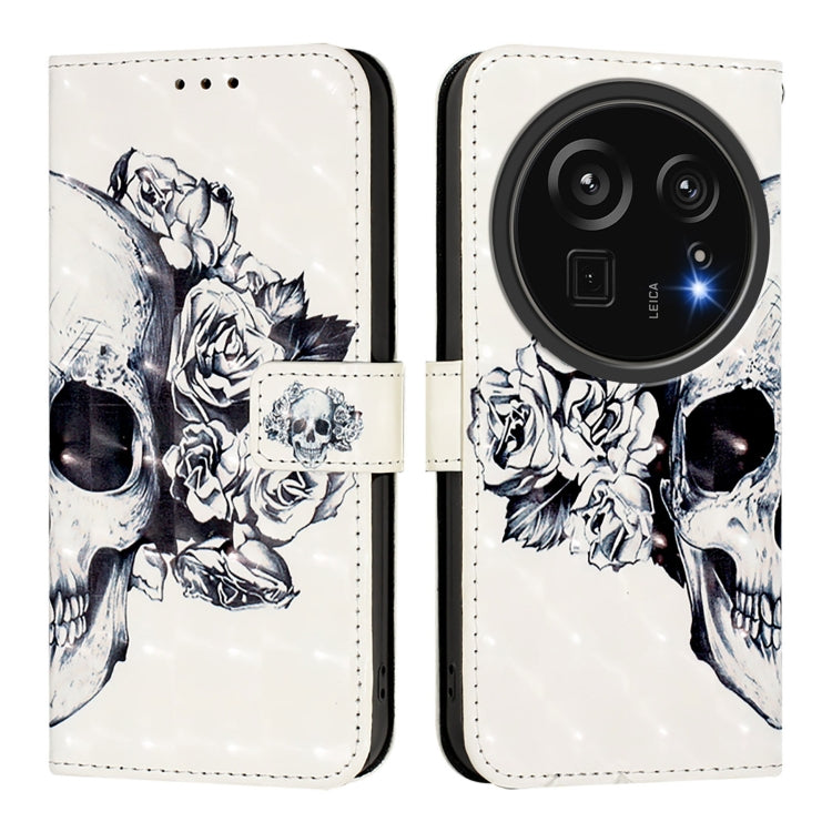For Sharp Aquos R9 Pro SH-54E 3D Painting Horizontal Flip Leather Phone Case