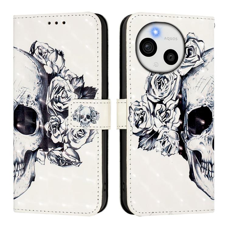 For Sharp Aquos Sense10 3D Painting Horizontal Flip Leather Phone Case