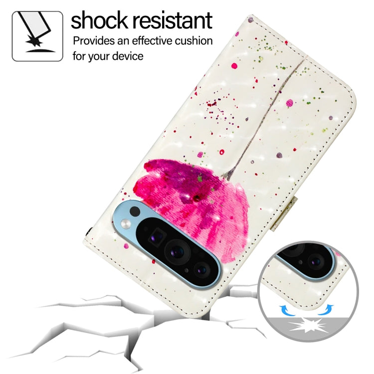 For Google Pixel 9 Pro XL 3D Painting Horizontal Flip Leather Phone Case