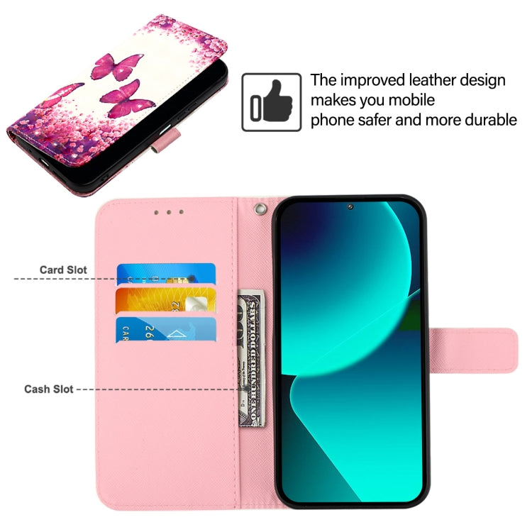 For Google Pixel 8 Pro 3D Painting Horizontal Flip Leather Phone Case