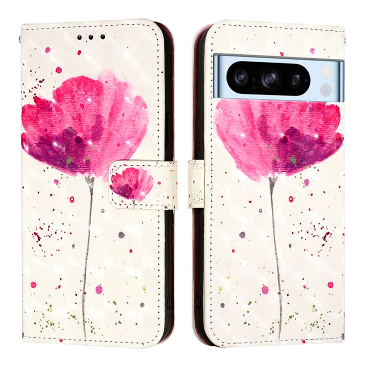 For Google Pixel 8 Pro 3D Painting Horizontal Flip Leather Phone Case