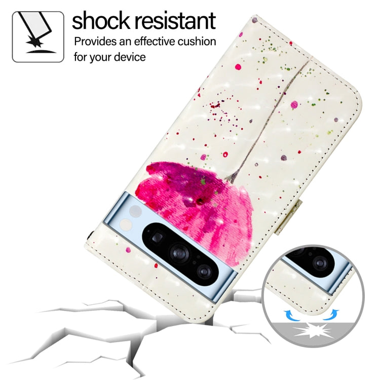 For Google Pixel 8 Pro 3D Painting Horizontal Flip Leather Phone Case