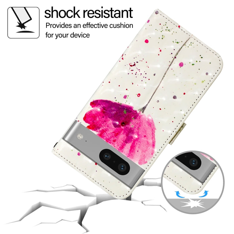For Google Pixel 7 3D Painting Horizontal Flip Leather Phone Case