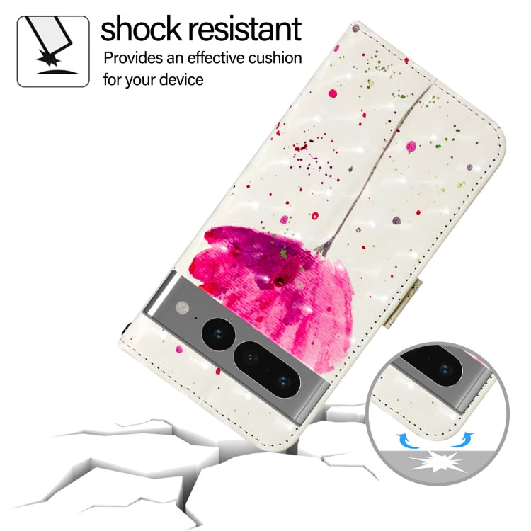 For Google Pixel 7 Pro 3D Painting Horizontal Flip Leather Phone Case