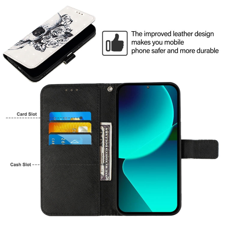 For Google Pixel 6 Pro 3D Painting Horizontal Flip Leather Phone Case