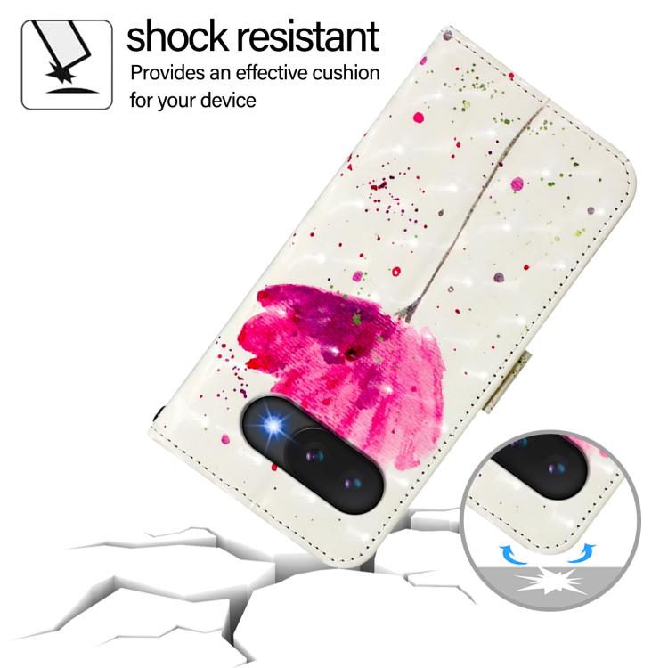 For Google Pixel 9a 3D Painting Horizontal Flip Leather Phone Case