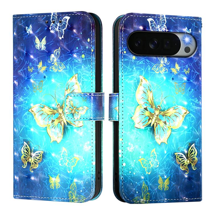For Google Pixel 11 Pro XL 3D Painting Horizontal Flip Leather Phone Case
