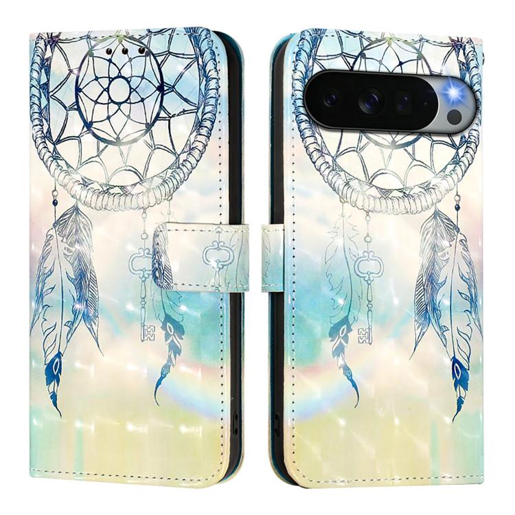 For Google Pixel 11 Pro XL 3D Painting Horizontal Flip Leather Phone Case