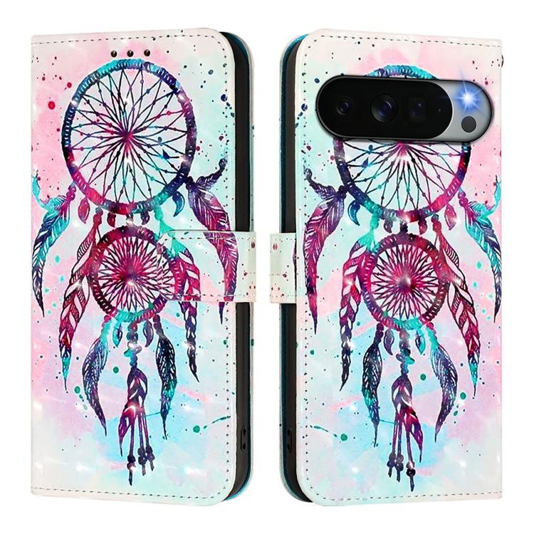 For Google Pixel 11 Pro XL 3D Painting Horizontal Flip Leather Phone Case
