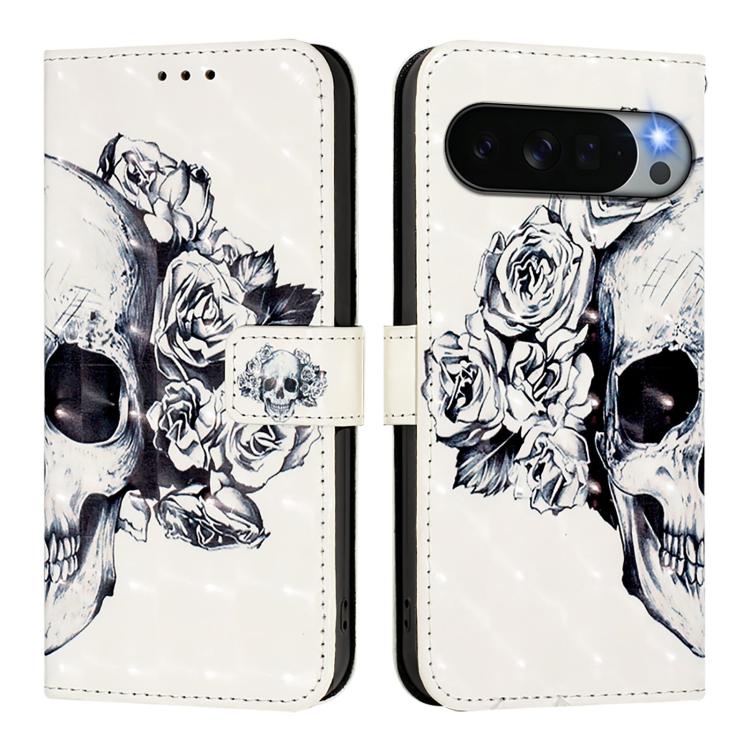 For Google Pixel 11 Pro XL 3D Painting Horizontal Flip Leather Phone Case