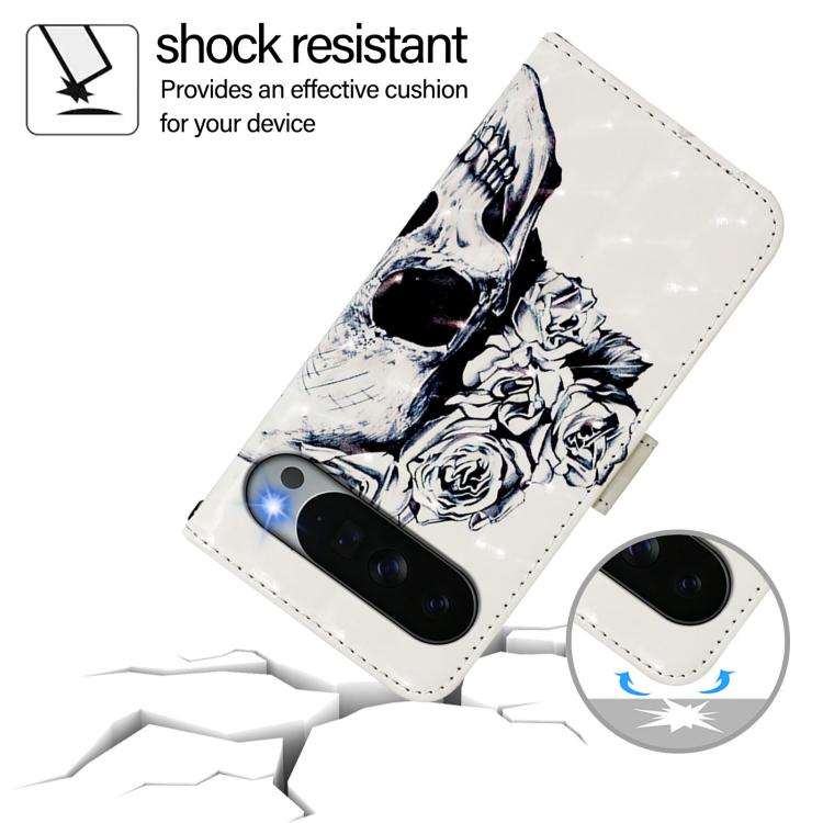 For Google Pixel 11 Pro XL 3D Painting Horizontal Flip Leather Phone Case
