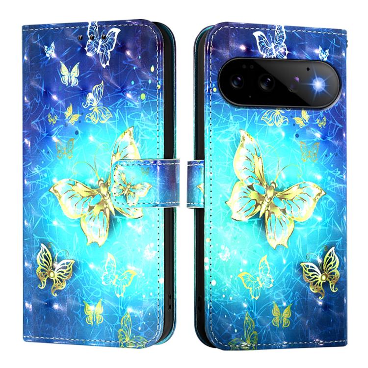 For Google Pixel 11 Pro / 11 3D Painting Horizontal Flip Leather Phone Case