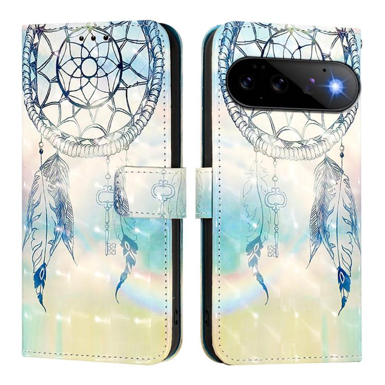 For Google Pixel 11 Pro / 11 3D Painting Horizontal Flip Leather Phone Case