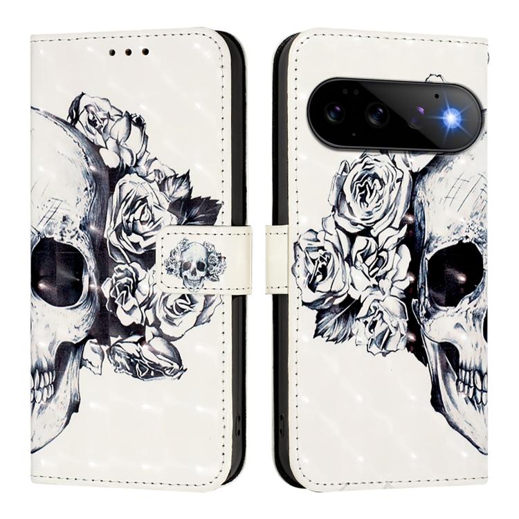 For Google Pixel 11 Pro / 11 3D Painting Horizontal Flip Leather Phone Case