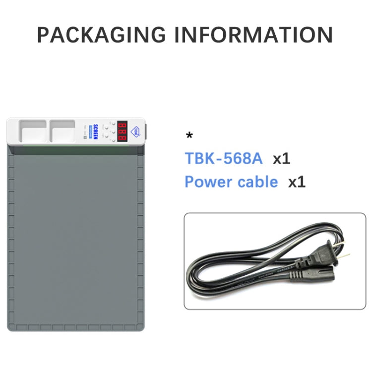 TBK-568A Professional LCD Screen Separate Machine, Plug:AU Plug