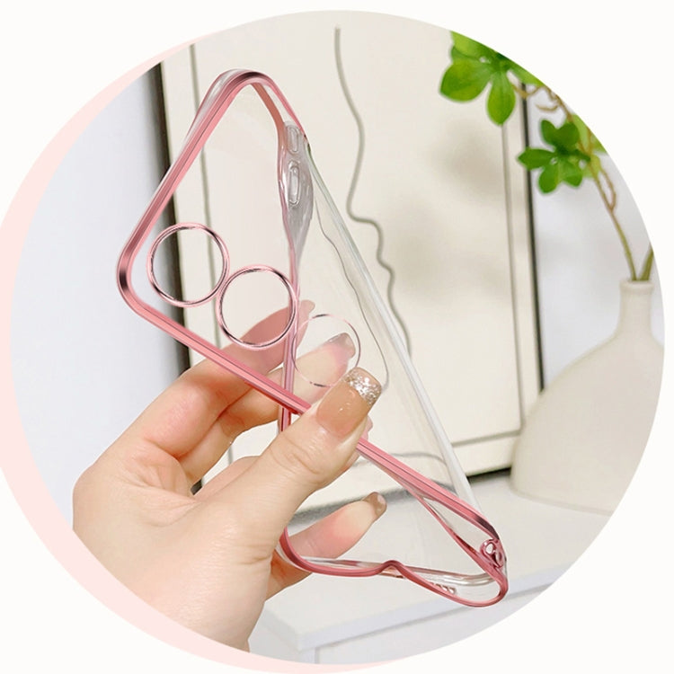 For Honor Play 40 Plated Gradient Glitter Butterfly Holder TPU Phone Case