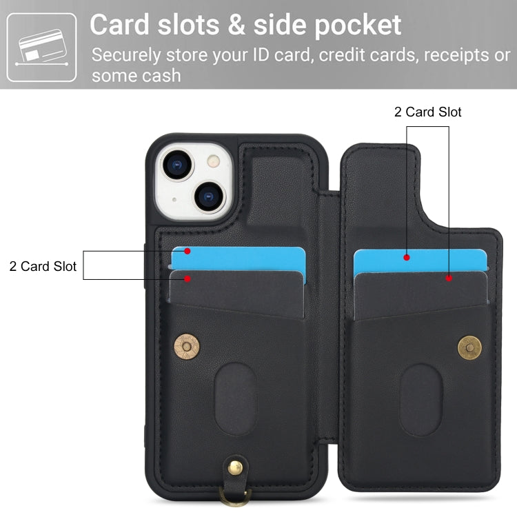 For iPhone 11 Crossbody Flower Pattern Leather Phone Case