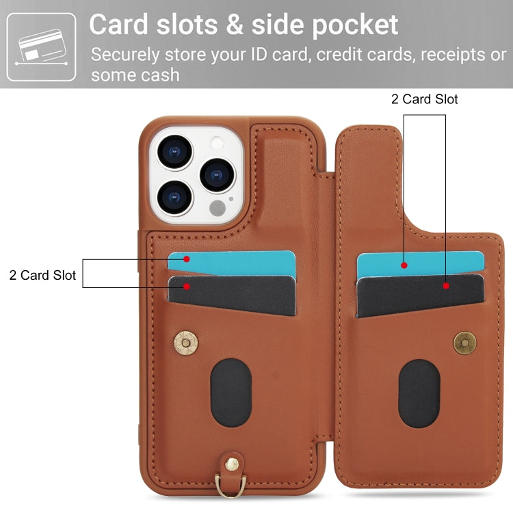 For iPhone 11 Pro Max Crossbody Flower Pattern Leather Phone Case