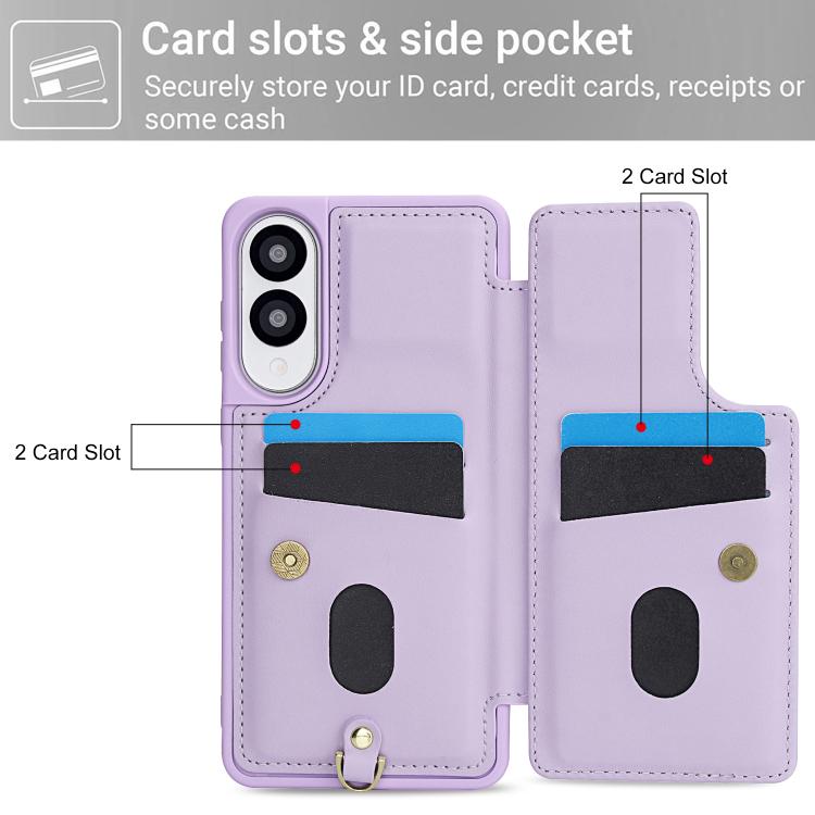 For Samsung Galaxy S25 Edge 5G Crossbody Flower Pattern Leather Phone Case