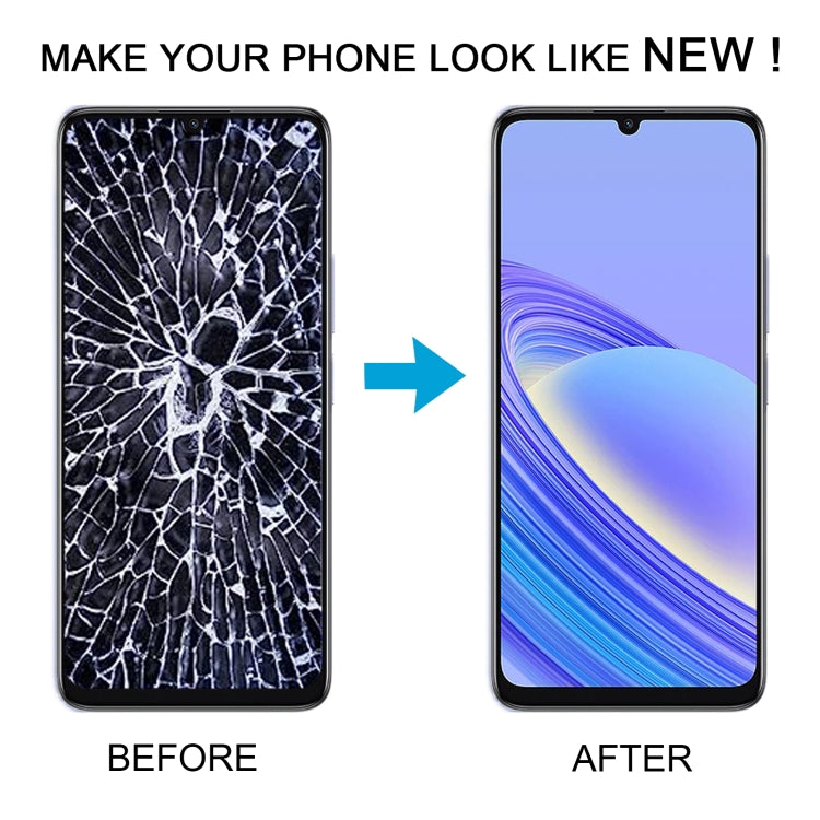 For TCL 40 SE OEM LCD Screen Digitizer Full Assembly with Frame
