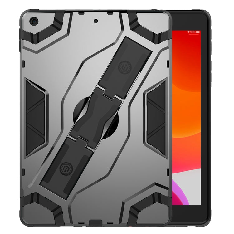 For iPad 10.2 Escort Series TPU + PC Shockproof Protective Case with Holder