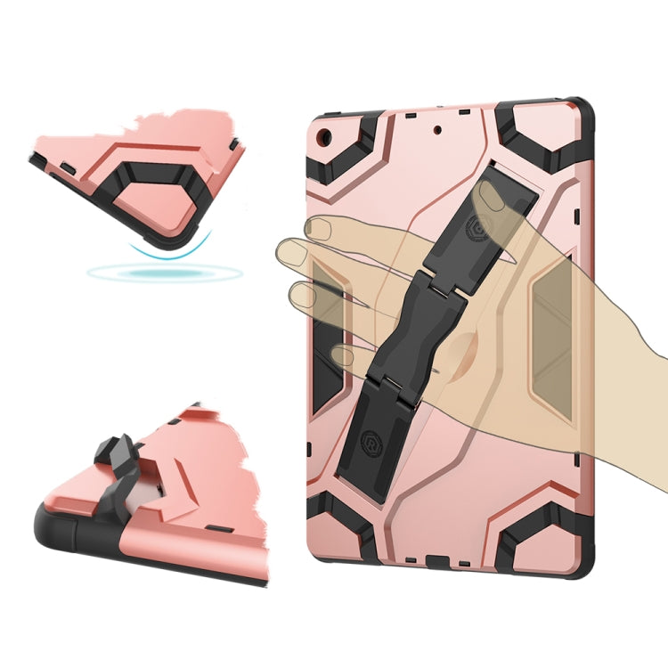 For iPad 10.2 Escort Series TPU + PC Shockproof Protective Case with Holder