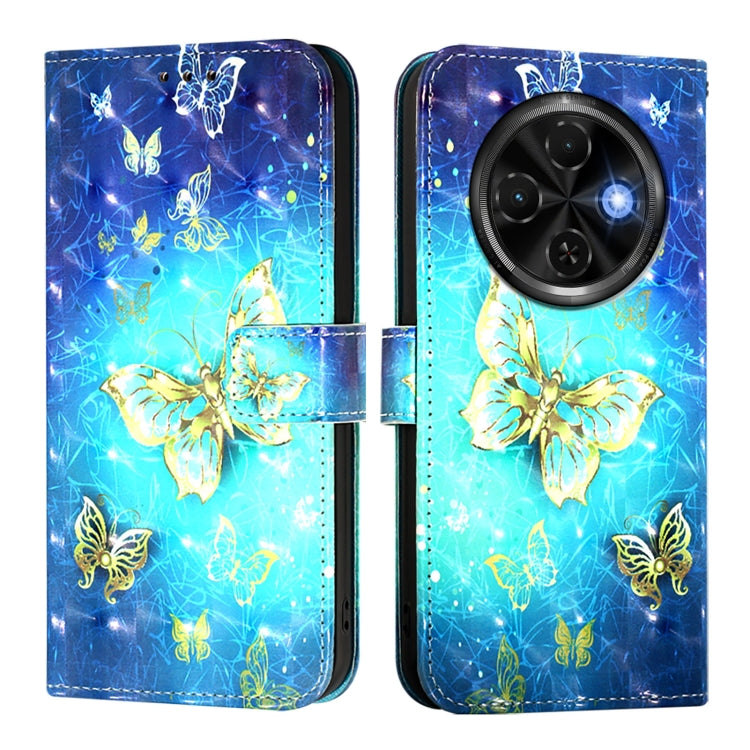 For Tecno Spark 30C 3D Painting Horizontal Flip Leather Phone Case