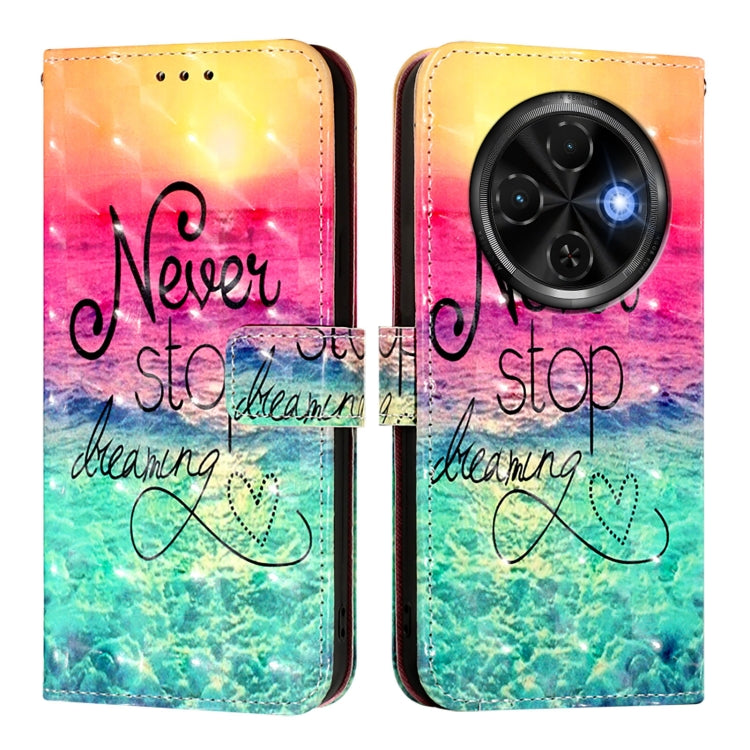For Tecno Spark 30C 3D Painting Horizontal Flip Leather Phone Case