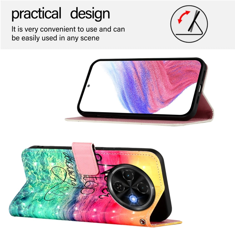 For Tecno Spark 30C 3D Painting Horizontal Flip Leather Phone Case