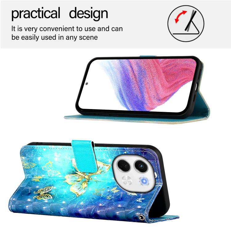 For Tecno Spark 30 5G / Pova 6 Neo 5G 3D Painting Horizontal Flip Leather Phone Case