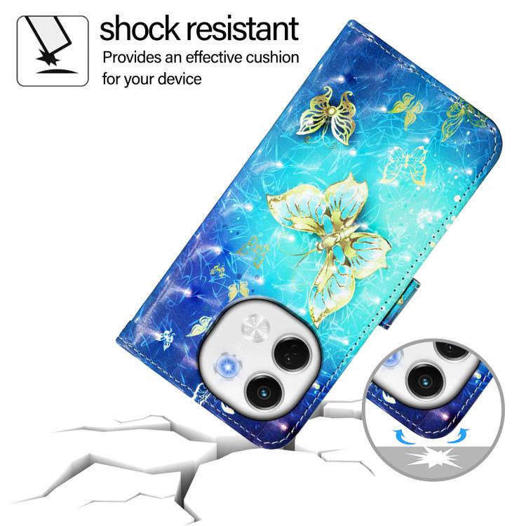 For Tecno Spark 30 5G / Pova 6 Neo 5G 3D Painting Horizontal Flip Leather Phone Case