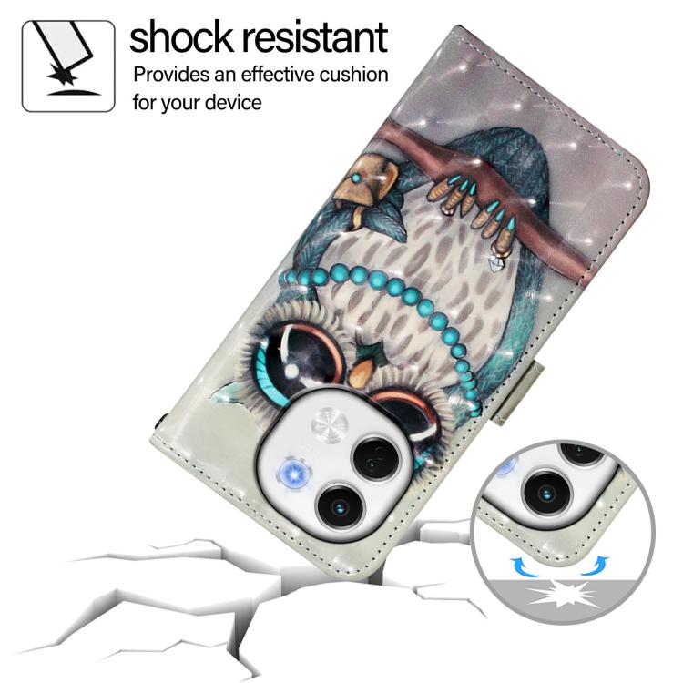 For Tecno Spark 30 5G / Pova 6 Neo 5G 3D Painting Horizontal Flip Leather Phone Case