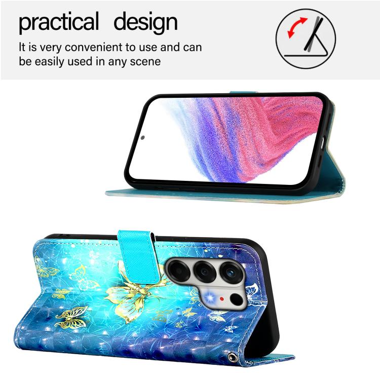 For Tecno Camon 50 4G 3D Painting Horizontal Flip Leather Phone Case