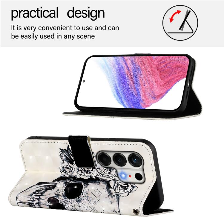 For Tecno Camon 50 4G 3D Painting Horizontal Flip Leather Phone Case
