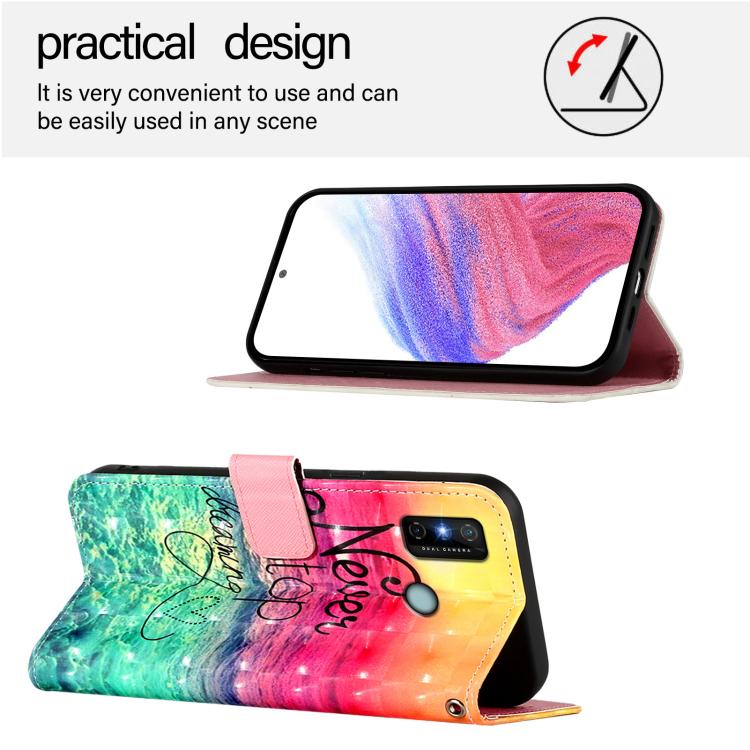 For Tecno Spark 6 Go 3D Painting Horizontal Flip Leather Phone Case