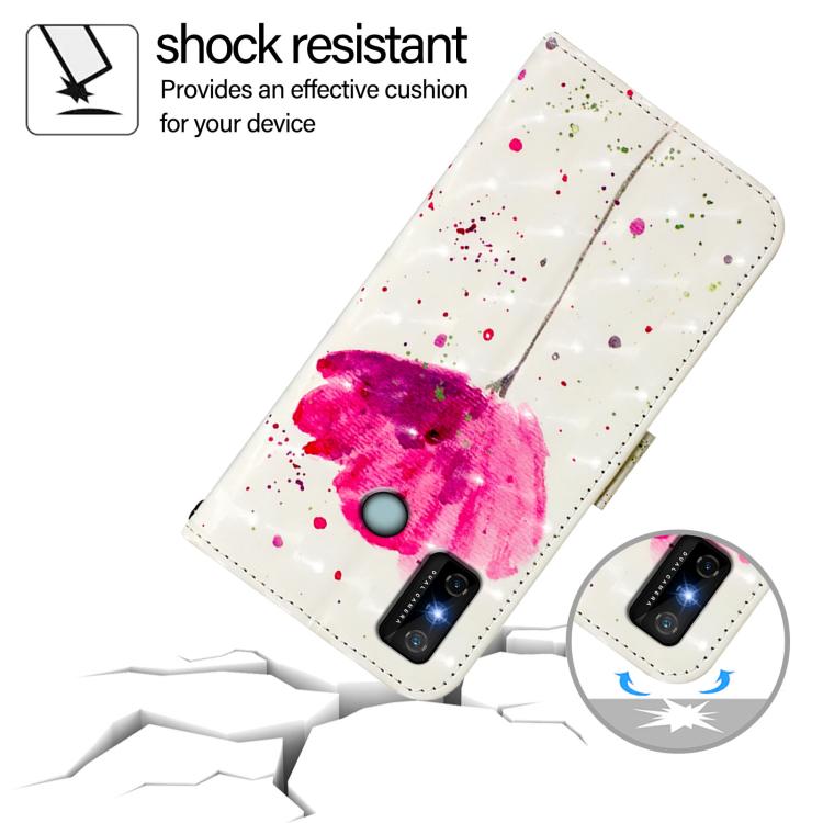 For Tecno Spark 6 Go 3D Painting Horizontal Flip Leather Phone Case