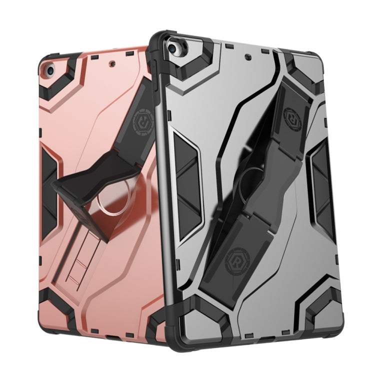 For iPad 9.7 (2018) & (2017) Escort Series TPU + PC Shockproof Protective Case with Holder