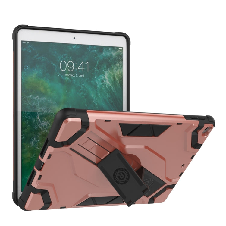 For iPad 9.7 (2018) & (2017) Escort Series TPU + PC Shockproof Protective Case with Holder