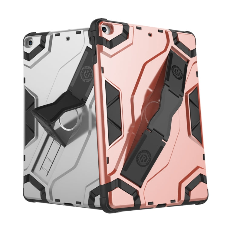 For iPad 9.7 (2018) & (2017) Escort Series TPU + PC Shockproof Protective Case with Holder