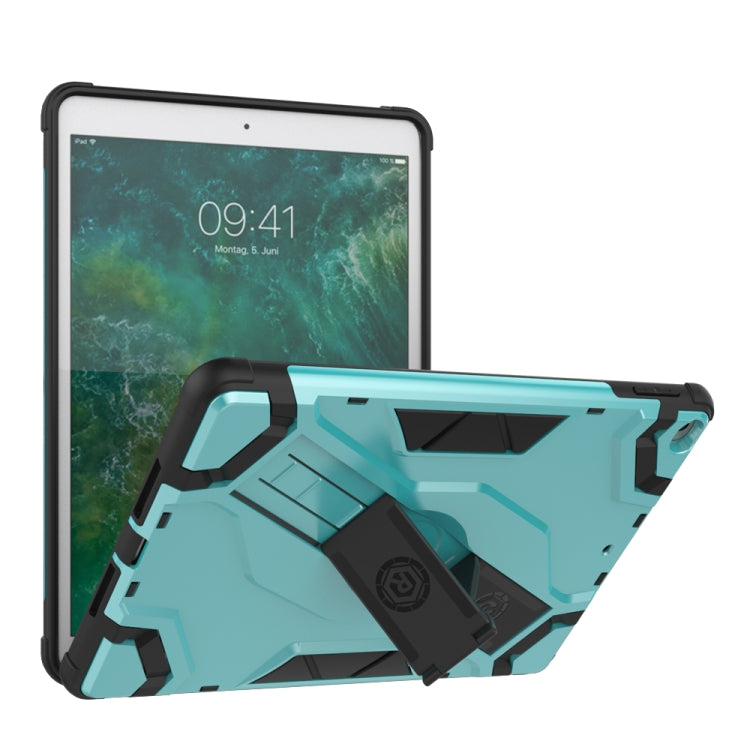 For iPad 9.7 (2018) & (2017) Escort Series TPU + PC Shockproof Protective Case with Holder