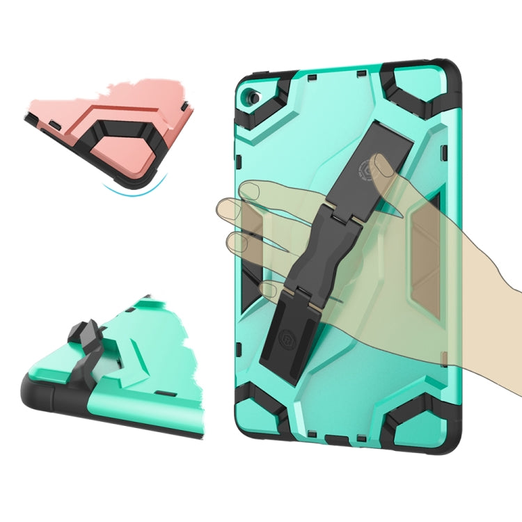 For iPad mini 4 Escort Series TPU + PC Shockproof Protective Case with Holder