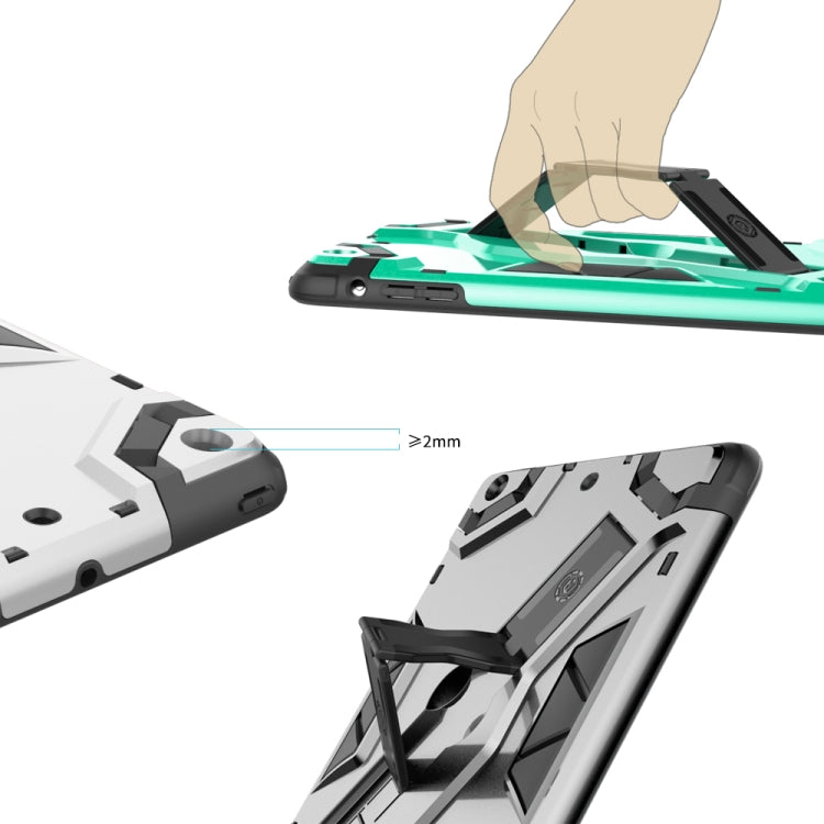For iPad mini 3 / 2 / 1 Escort Series TPU + PC Shockproof Protective Case with Holder