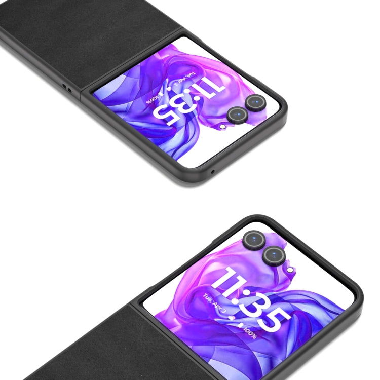 For Motorola Razr 50 Ultra Cowhide Texture PU Phone Case