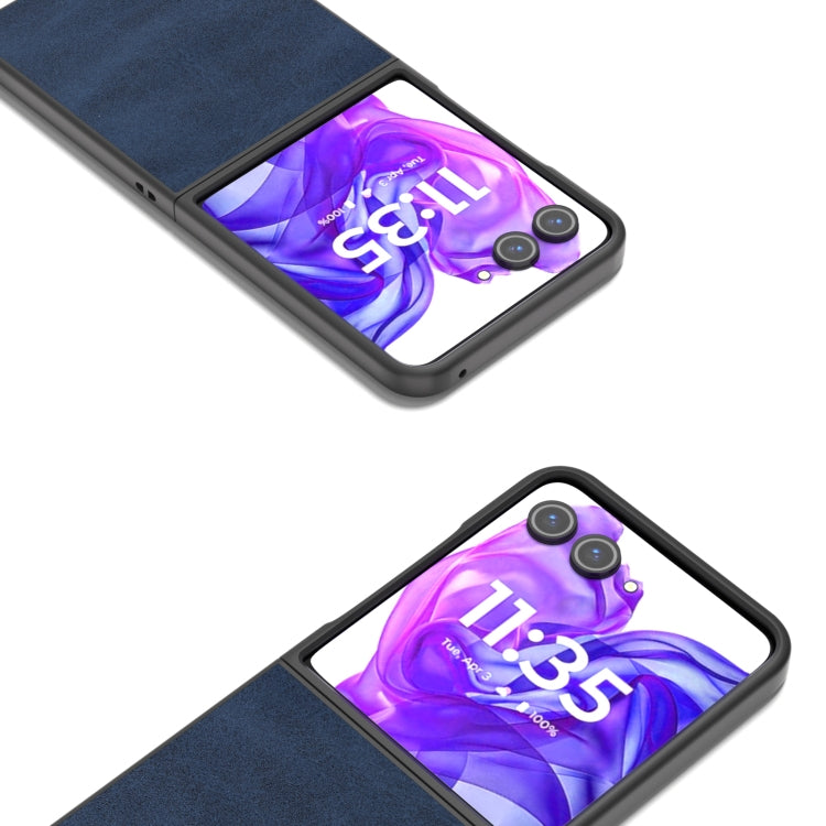For Motorola Razr 50 Ultra Cowhide Texture PU Phone Case