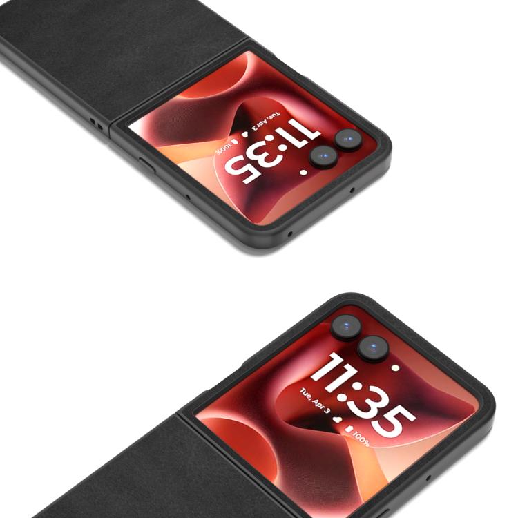 For Motorola Razr 60 Ultra Cowhide Texture PU Phone Case