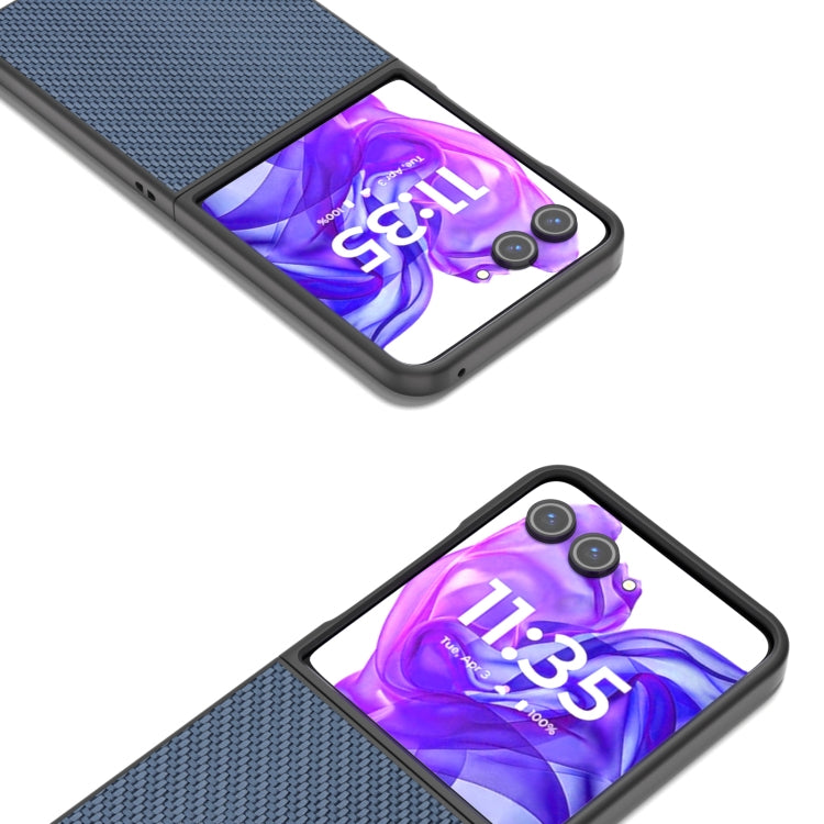 For Motorola Razr 50 Ultra Carbon Fiber Texture Protective Phone Case