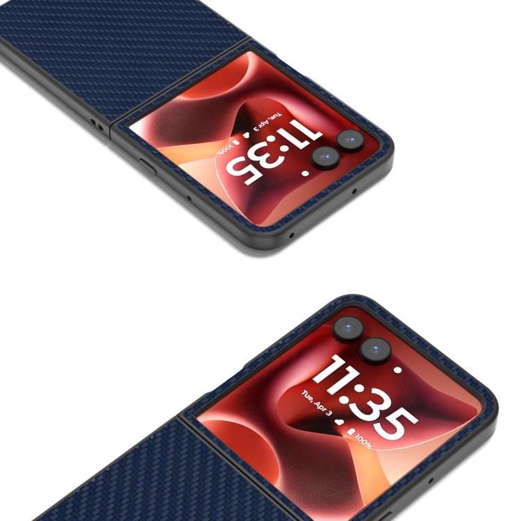 For Motorola Razr 60 Ultra Carbon Fiber Texture Protective Phone Case